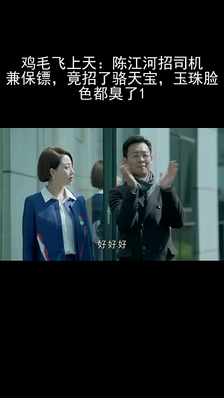 鸡毛飞上天:陈江河招司机兼保镖,竟招了骆天宝,玉珠脸