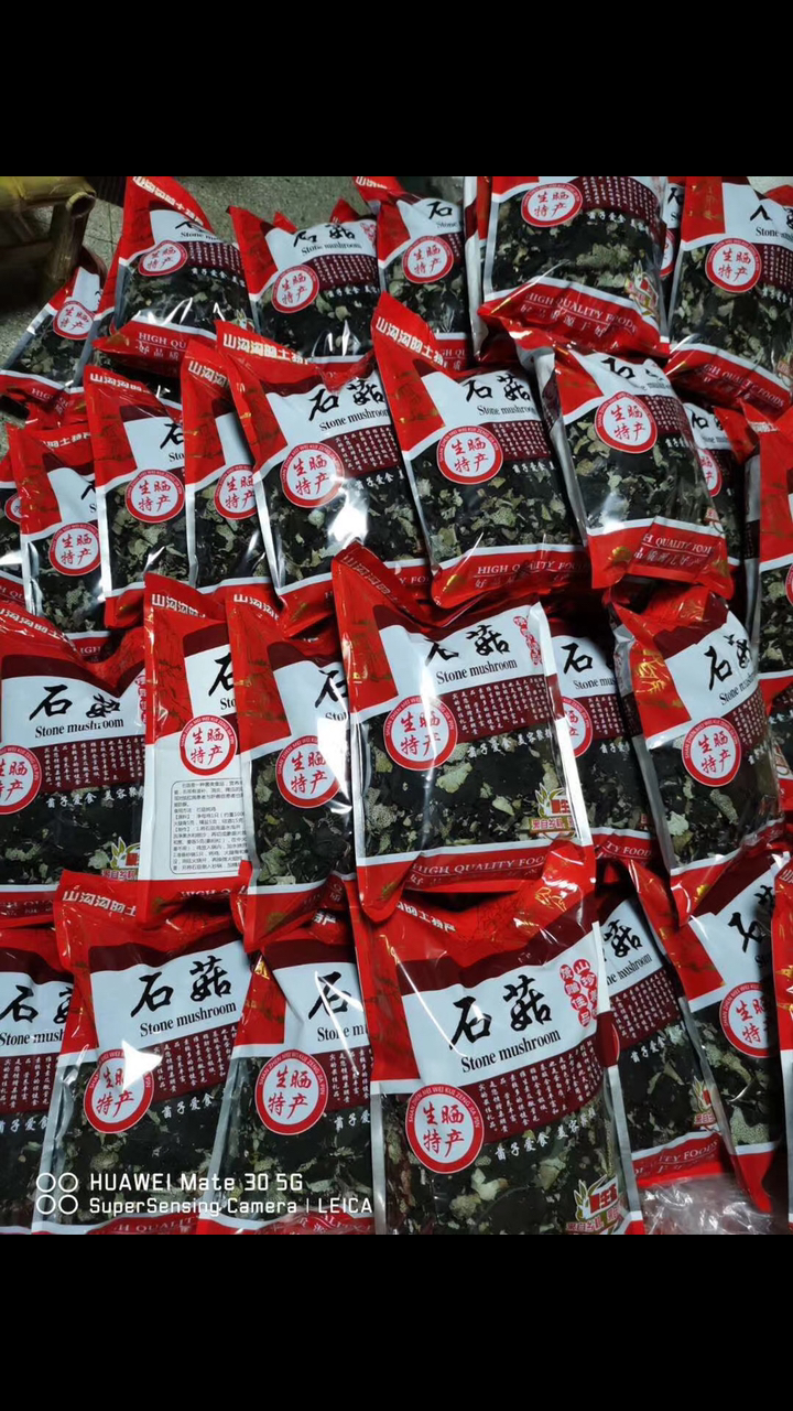 野生石菇味道鲜美口感清香用温水洗三次石菇炖水鸭石菇牛肉丸