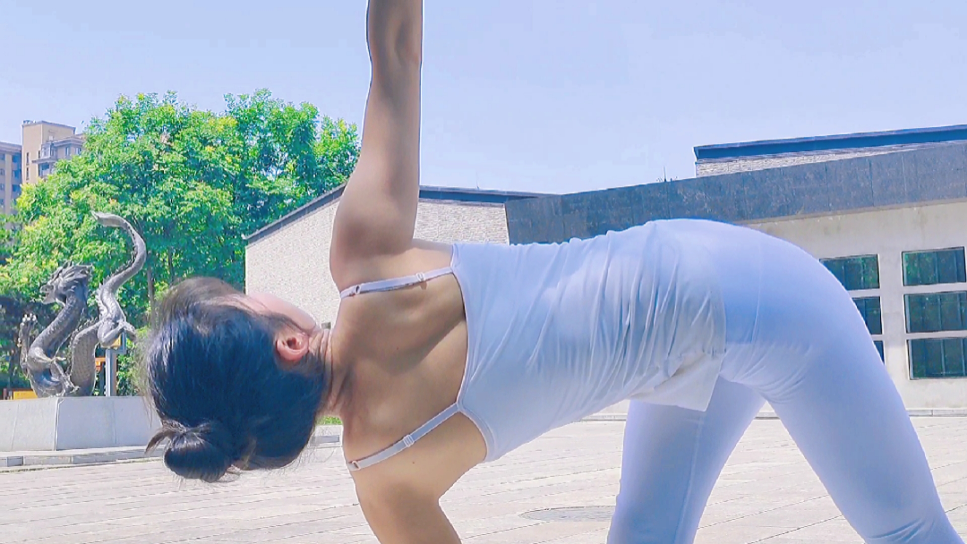 #生命在于运动#这是西安李老师的阿斯汤瑜伽日常练习。