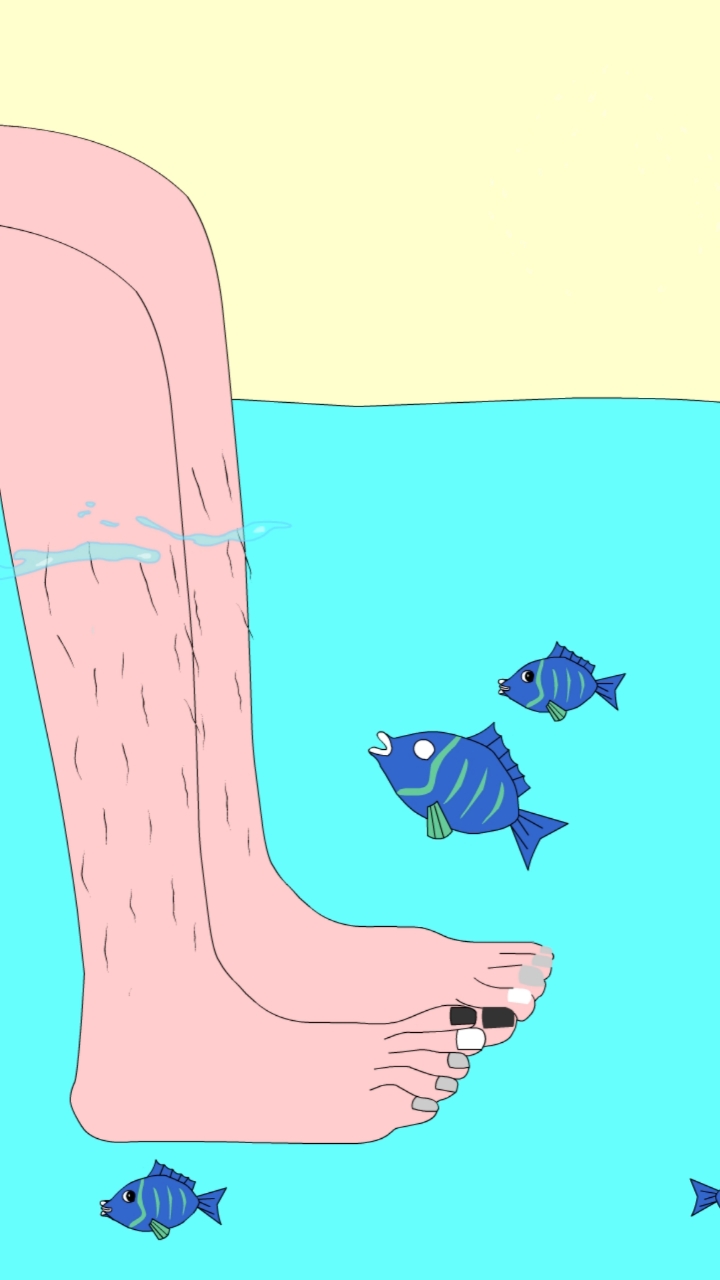 #动漫#脚臭熏死鱼