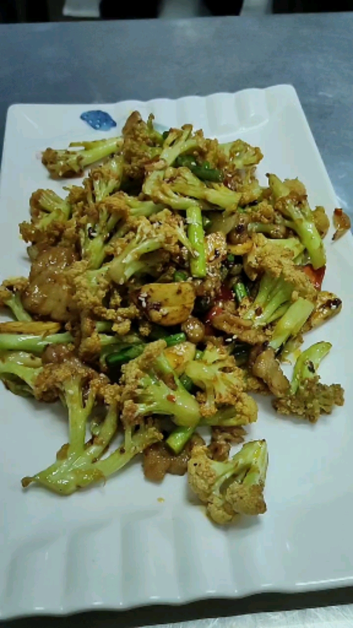 #美食记#干煸有机菜花