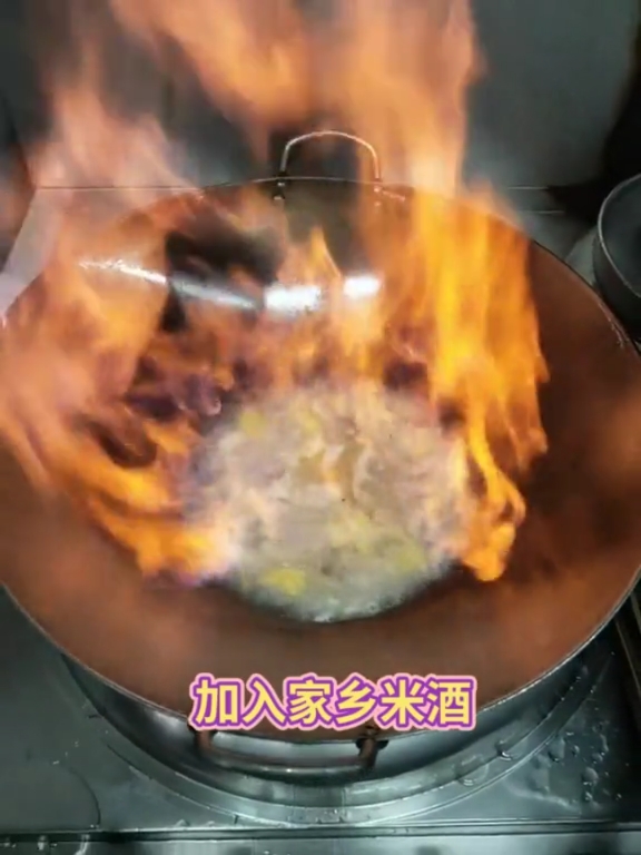 冬天大补酒焗猪腰鸡子