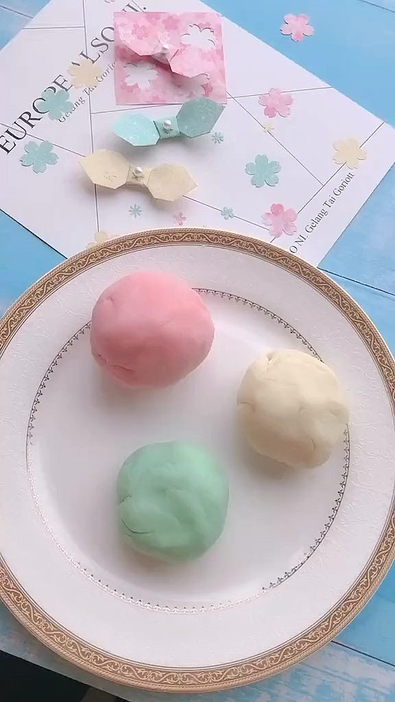 #手工制作#六一儿童节,自制个无毒好玩的家庭版橡皮泥给娃吧