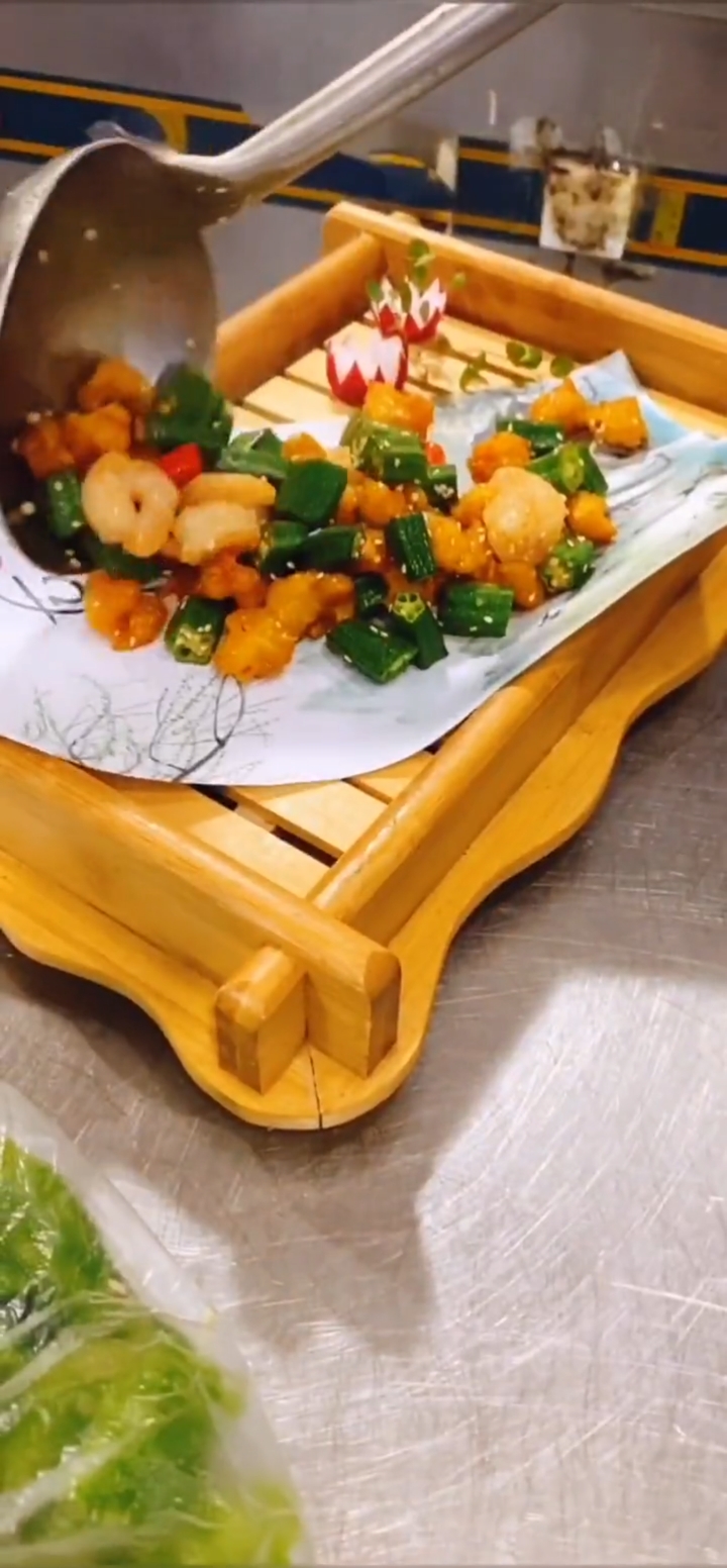 #自制美食#一款秋葵鸡脆骨教程送给大家学会了记得双击加关注