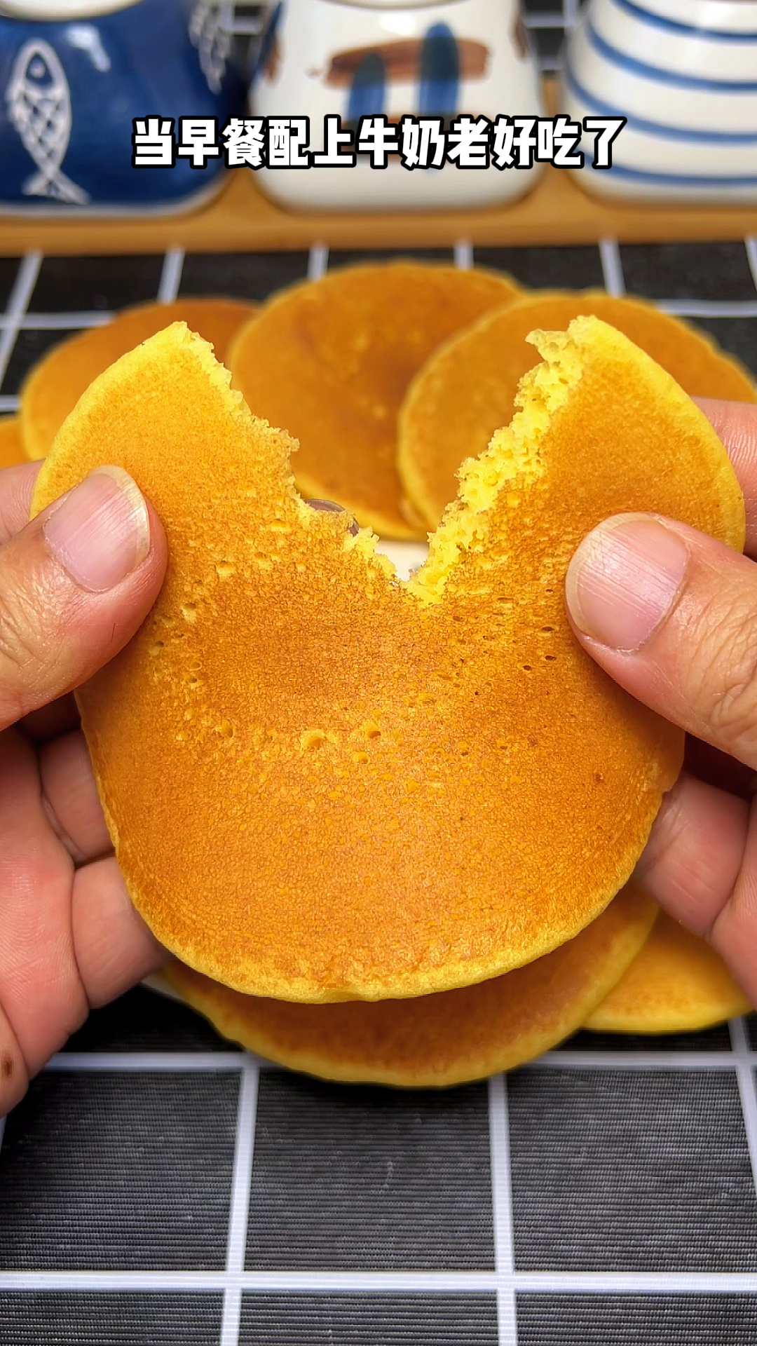 #美食#玉米饼这样做简单又好吃