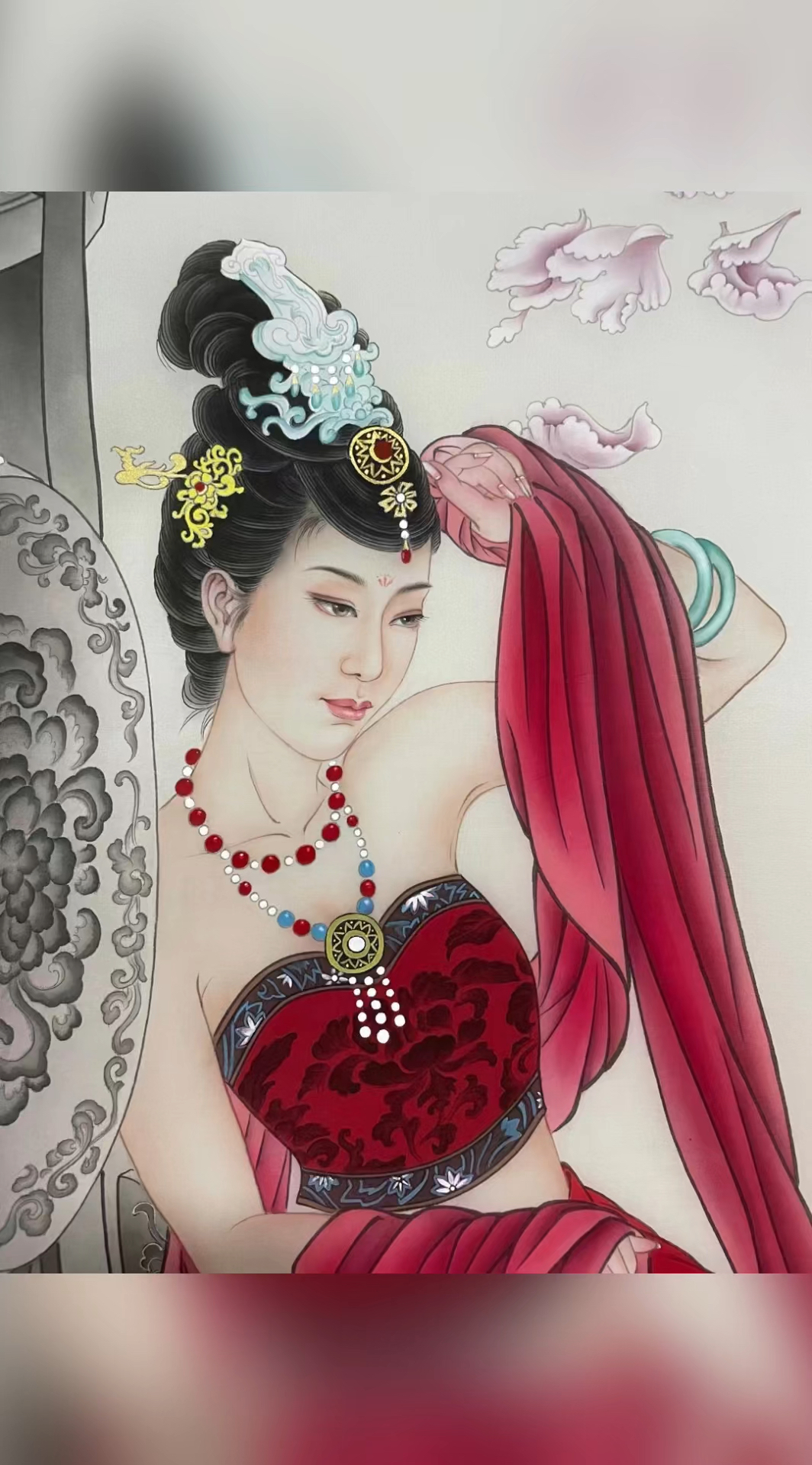 精品工笔画人物