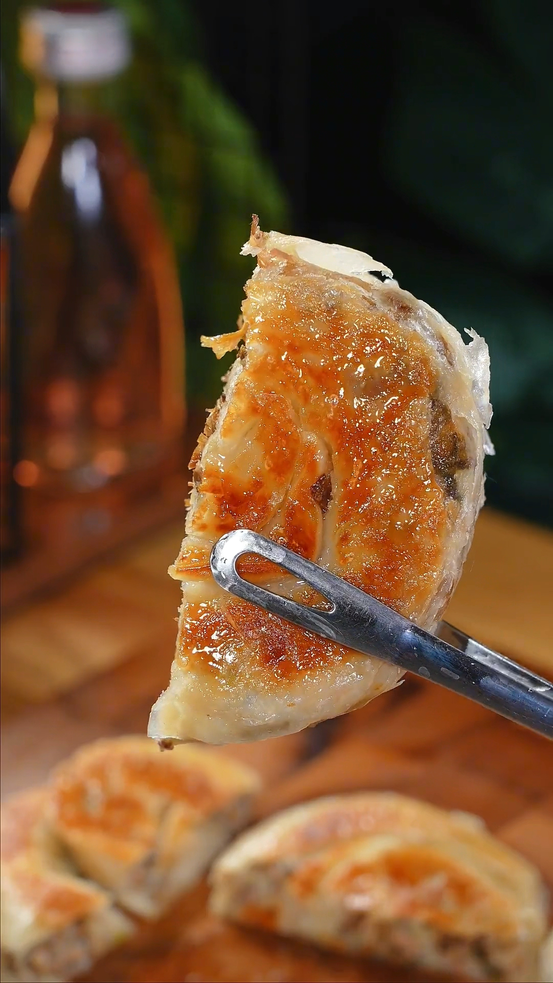 #梅干菜肉饼#十分钟搞定的梅干菜酥皮烧饼