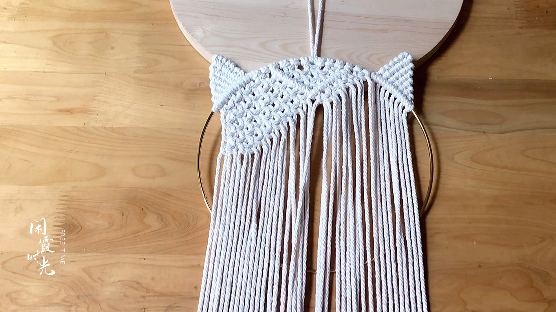 #手工编织#猫头鹰制作过程演示