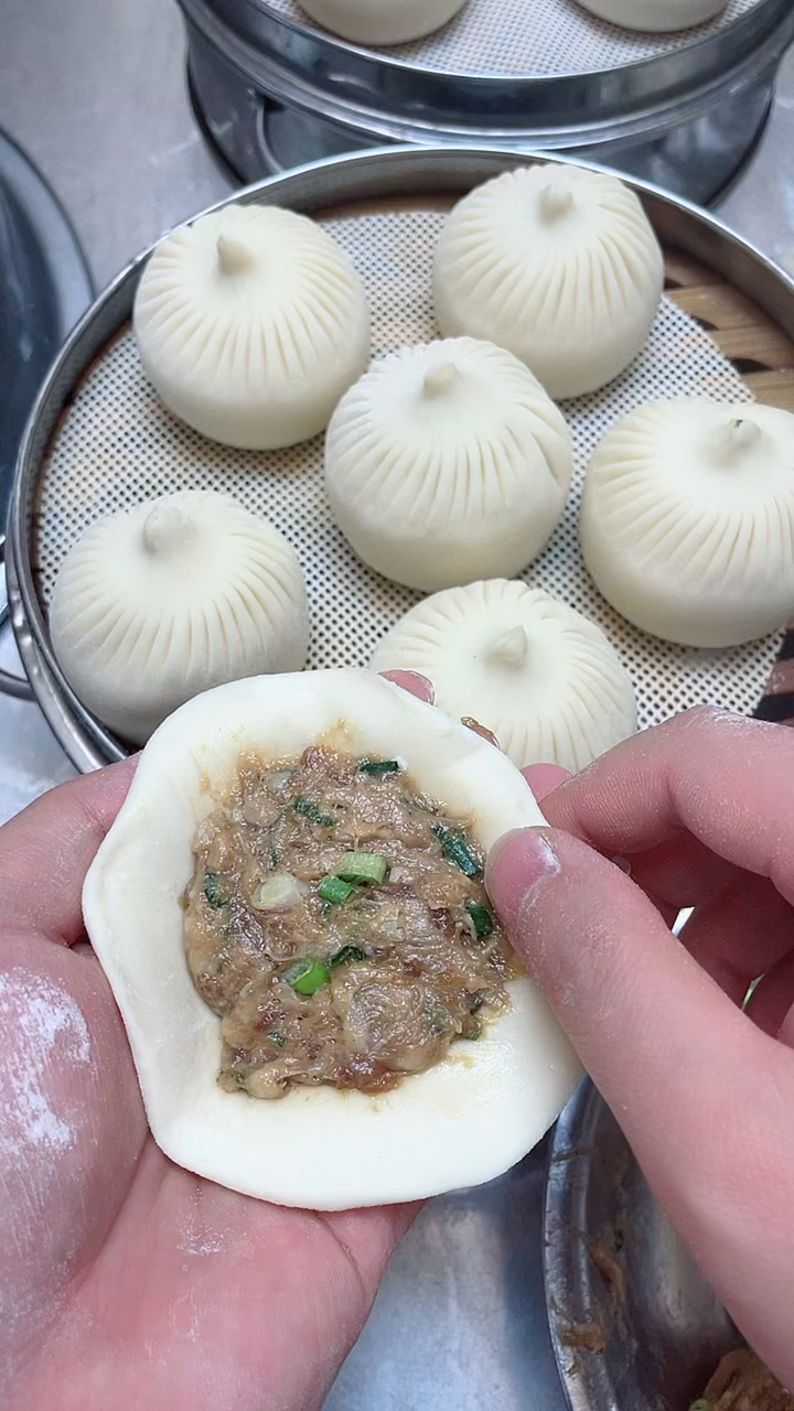 #包子手法教学。#