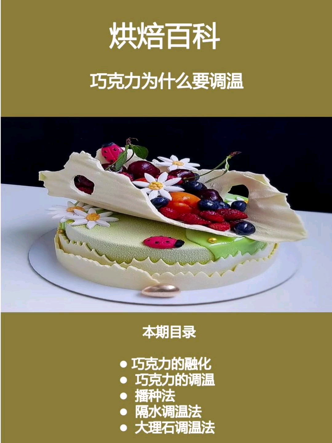 #巧克力#巧克力为什么要调温?看一遍看不懂算我输!