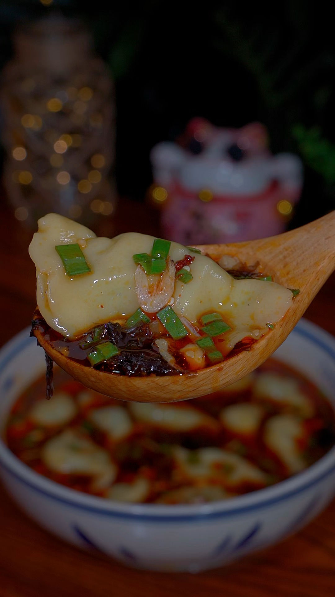 #美食#酸汤水饺的家常做法,吃一口就会爱上,简单方便又美味～