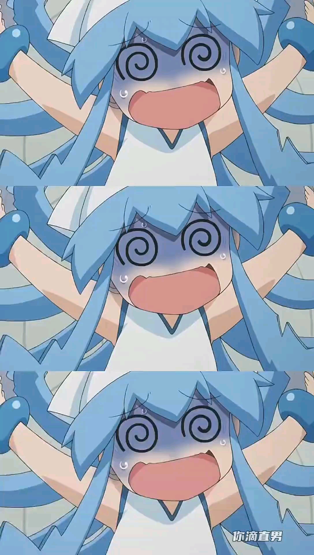 #动漫#可可爱爱的章鱼娘!好想养一只哦