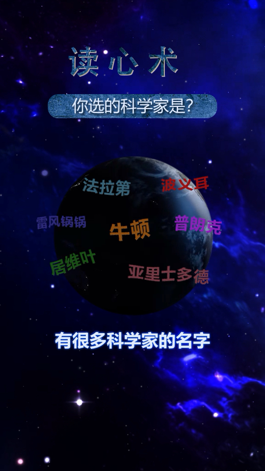 #这是高手#神奇的读心术,通过屏幕了解你的思想!