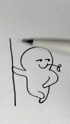 #简笔画#这个表情包怎么样