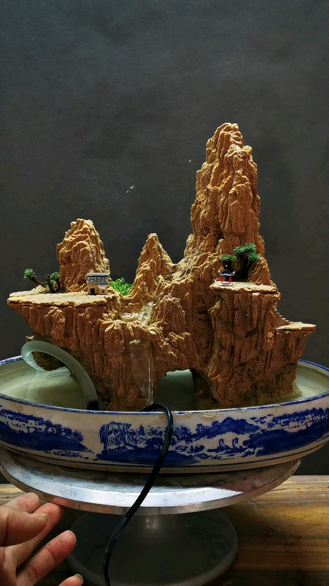 吸水石假山盆景新作欣赏十一