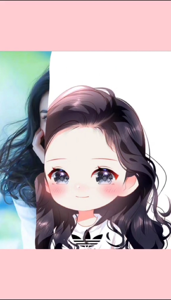 #女生头像#杨幂变漫画的样子也太可爱了吧