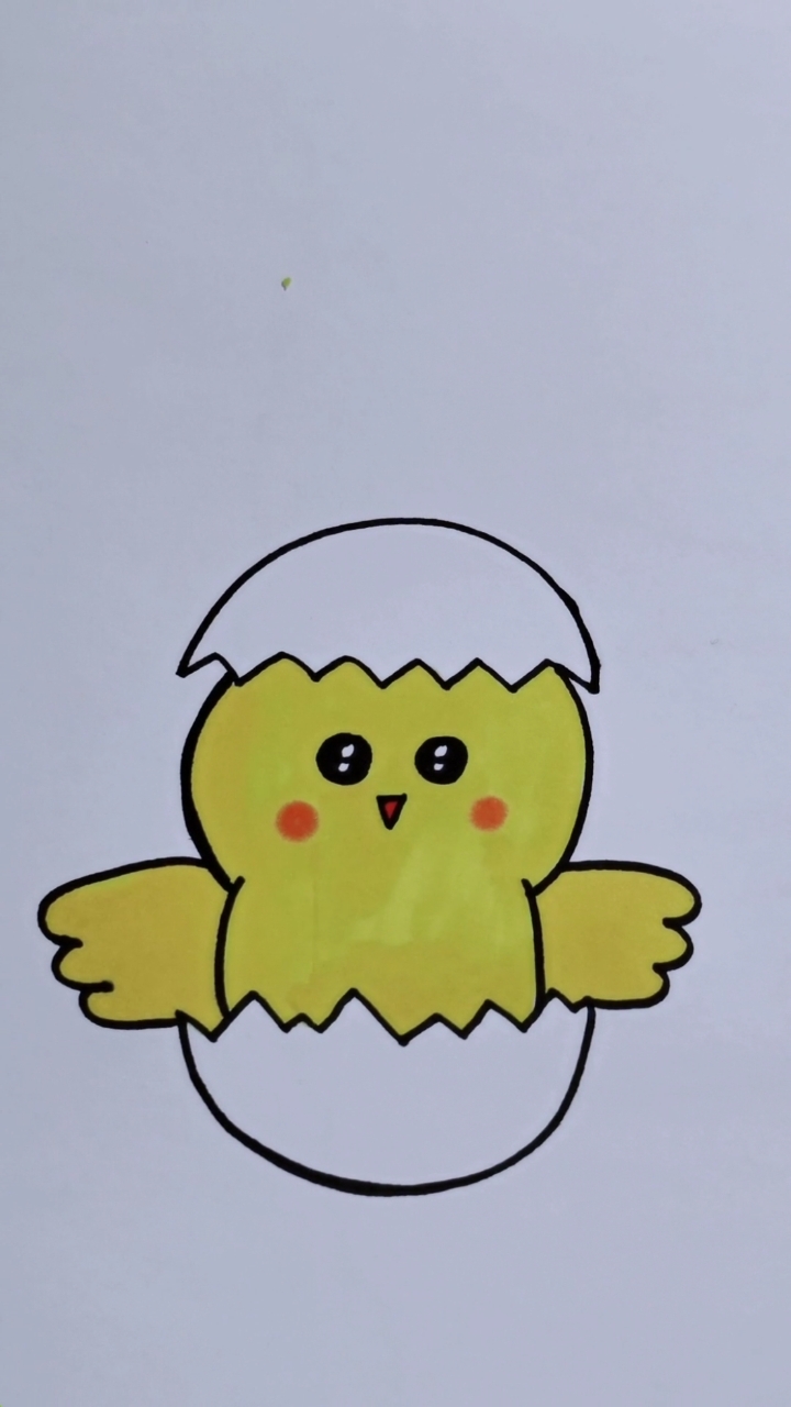小鸡出壳了