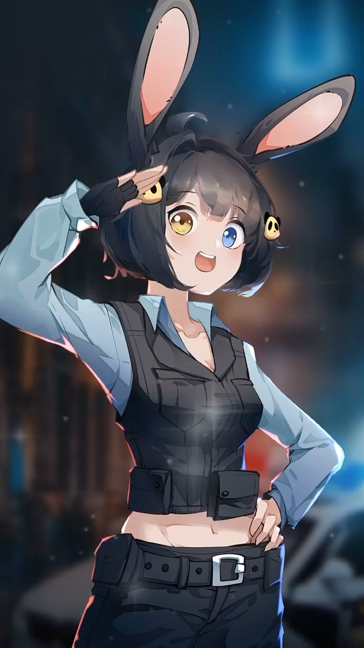 #动漫#我将来要当一个兔子警官