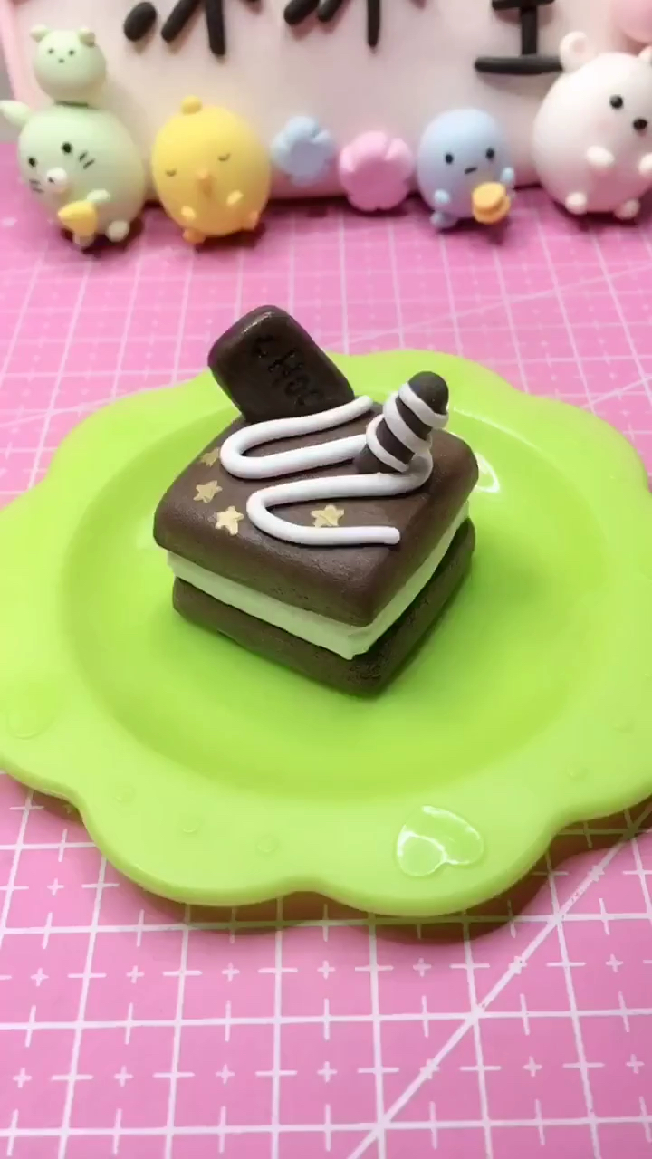 #超轻粘土#粘土蛋糕