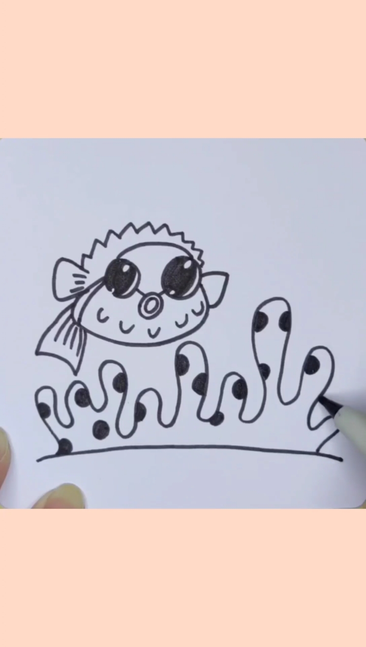 #画画原来如此简单#你喜欢养鱼吗?#简笔画#画画