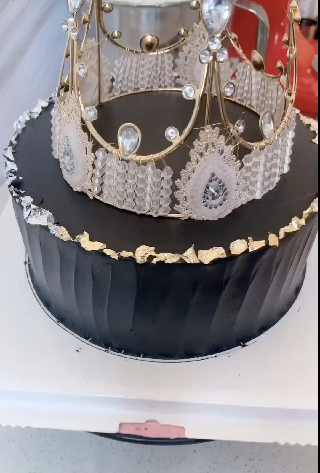 #生日蛋糕#这样的皇冠你喜欢不?