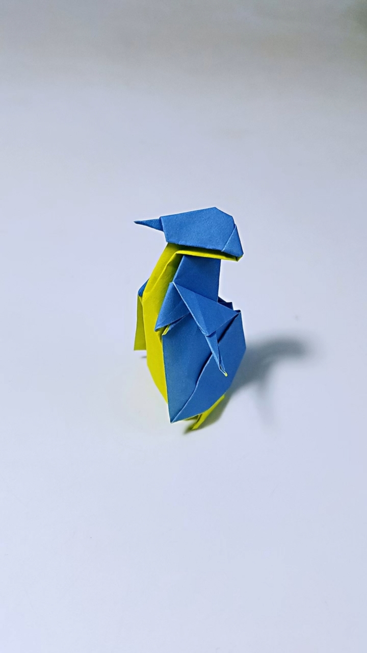 #折纸#折纸立体企鹅视频教程