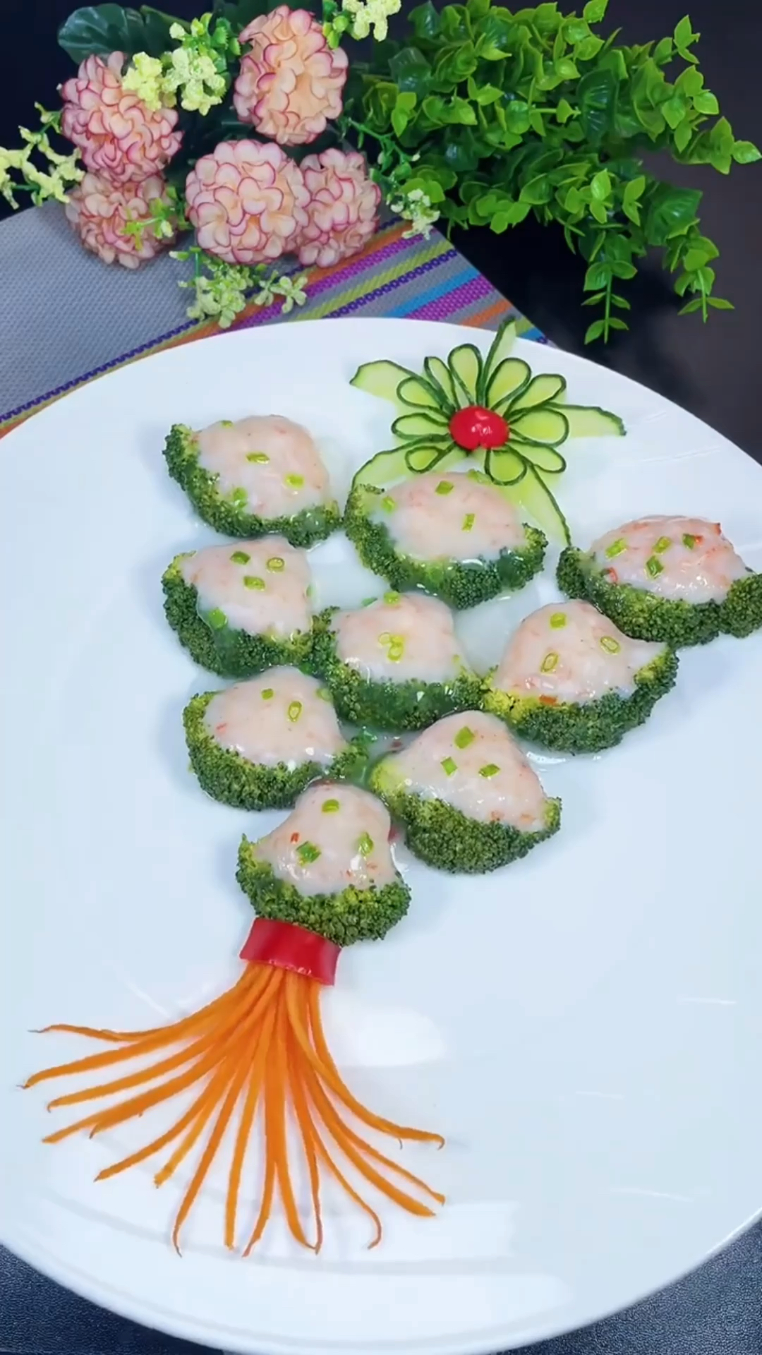 #在家做个拿手菜#虾仁西兰花