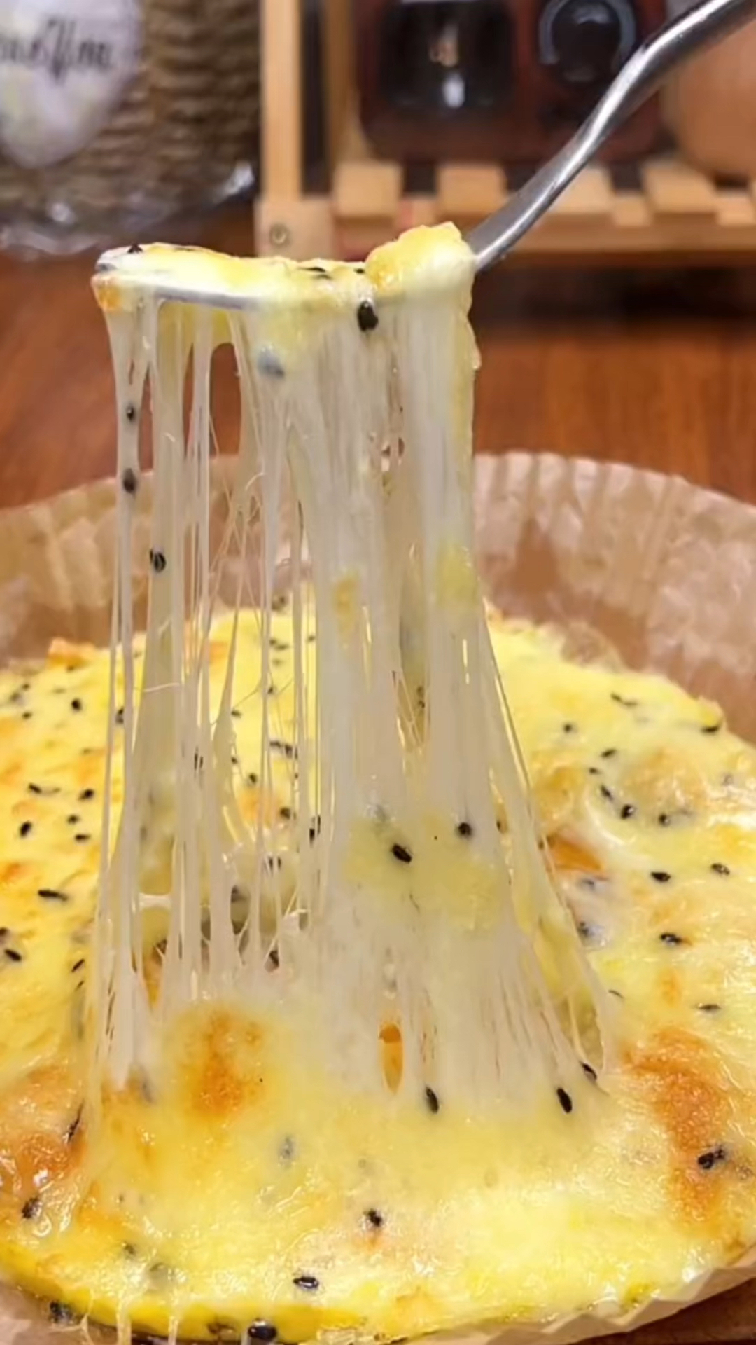 空气炸锅美食做芒果披萨饼