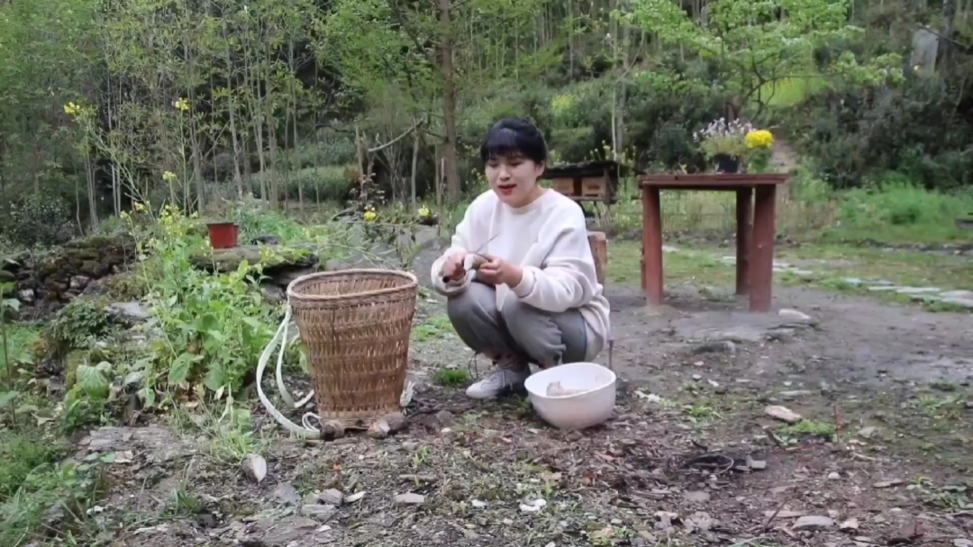 #乡村生活#妈妈爱吃面食,今天晚上吃包子!(一)