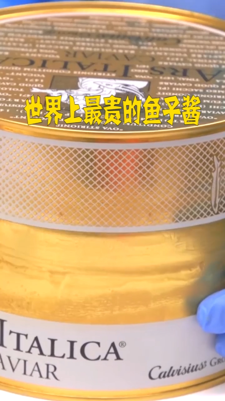 #知识来了#世界上最贵的鱼子酱