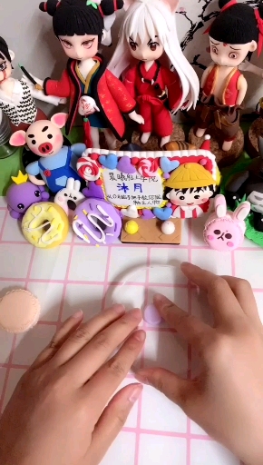 教你做超级可爱的兔子头生日蛋糕##超轻粘土新人教程##粘土糕点##手工diiy