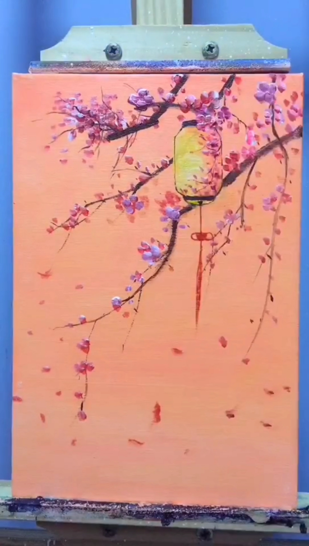#绘画#北冥有鱼,其名为鲲,南海有花,其名为椿