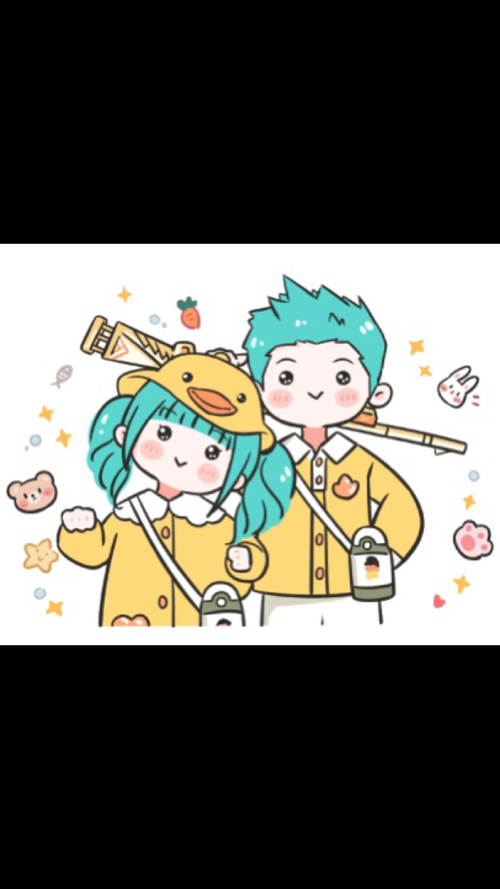 #和平精英#如果爱,请深爱。和平精英q版吃鸡头像