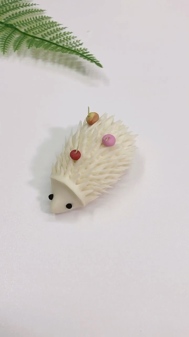 小刺猬馒头教程