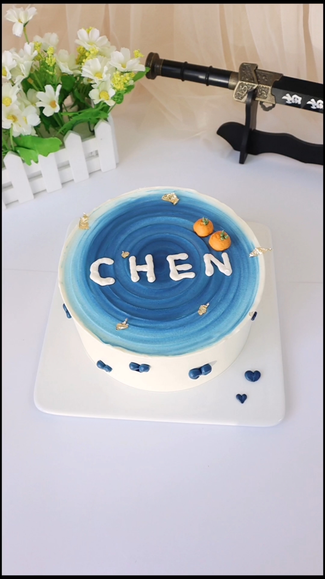 #异乡的春节#低调简约风,男生款蛋糕来啦