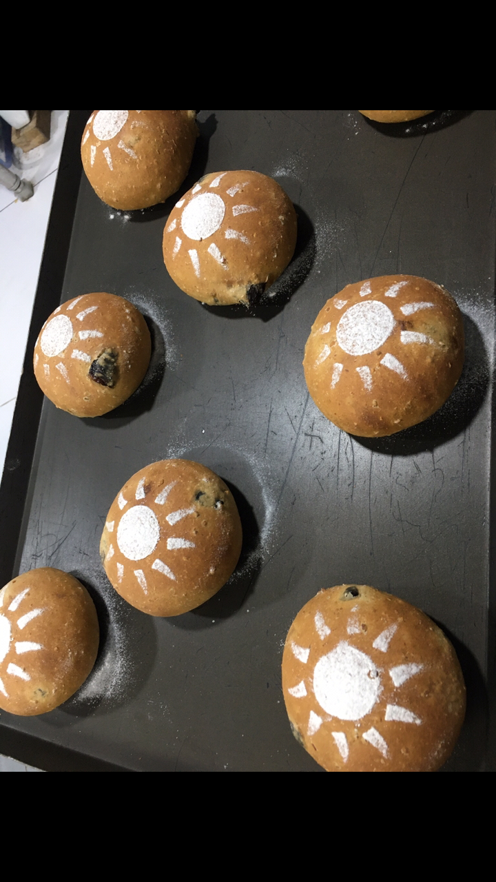 #冬天#杂粮面包