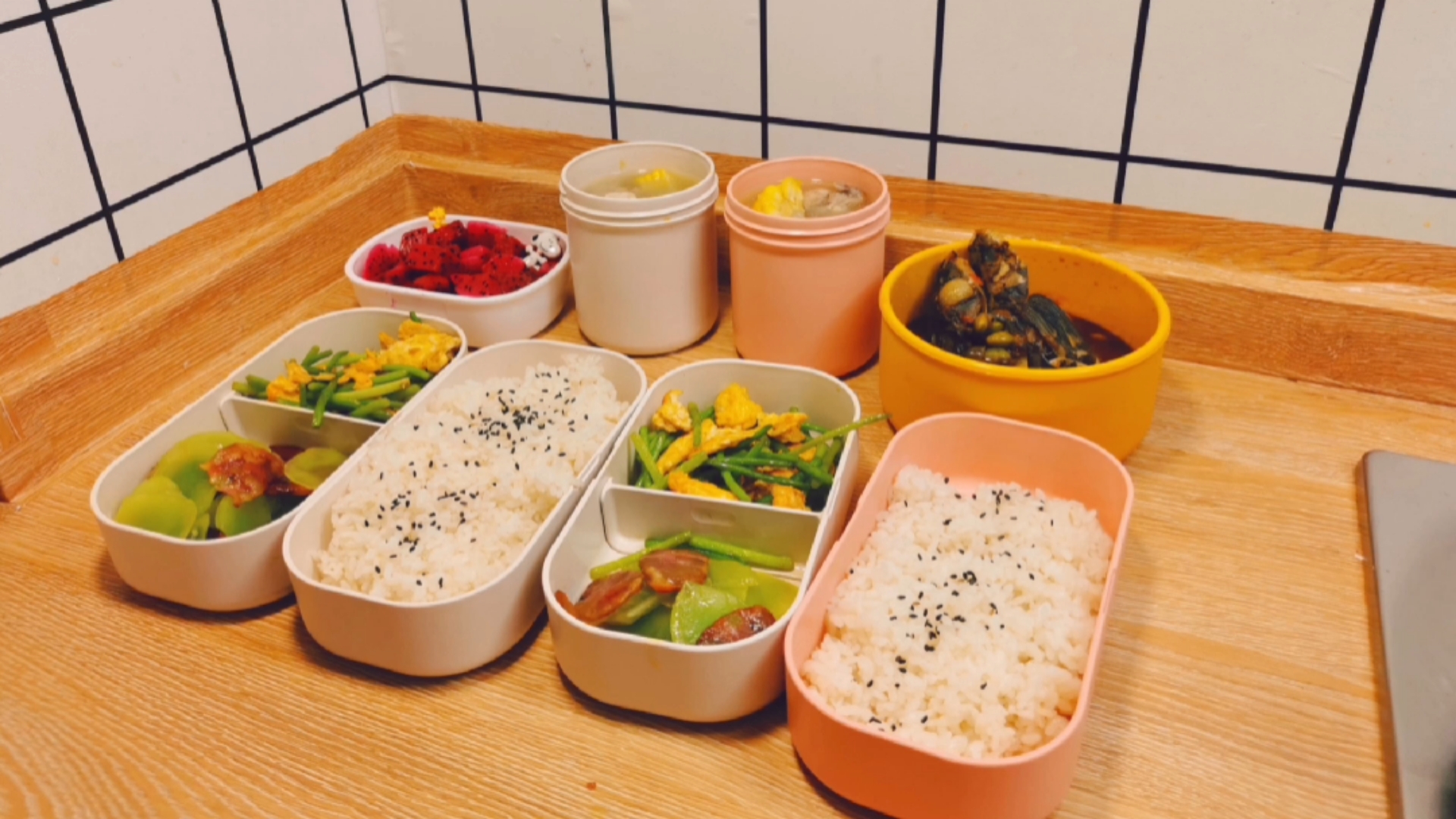 #美食#学生周末午餐便当~今日份美味来了