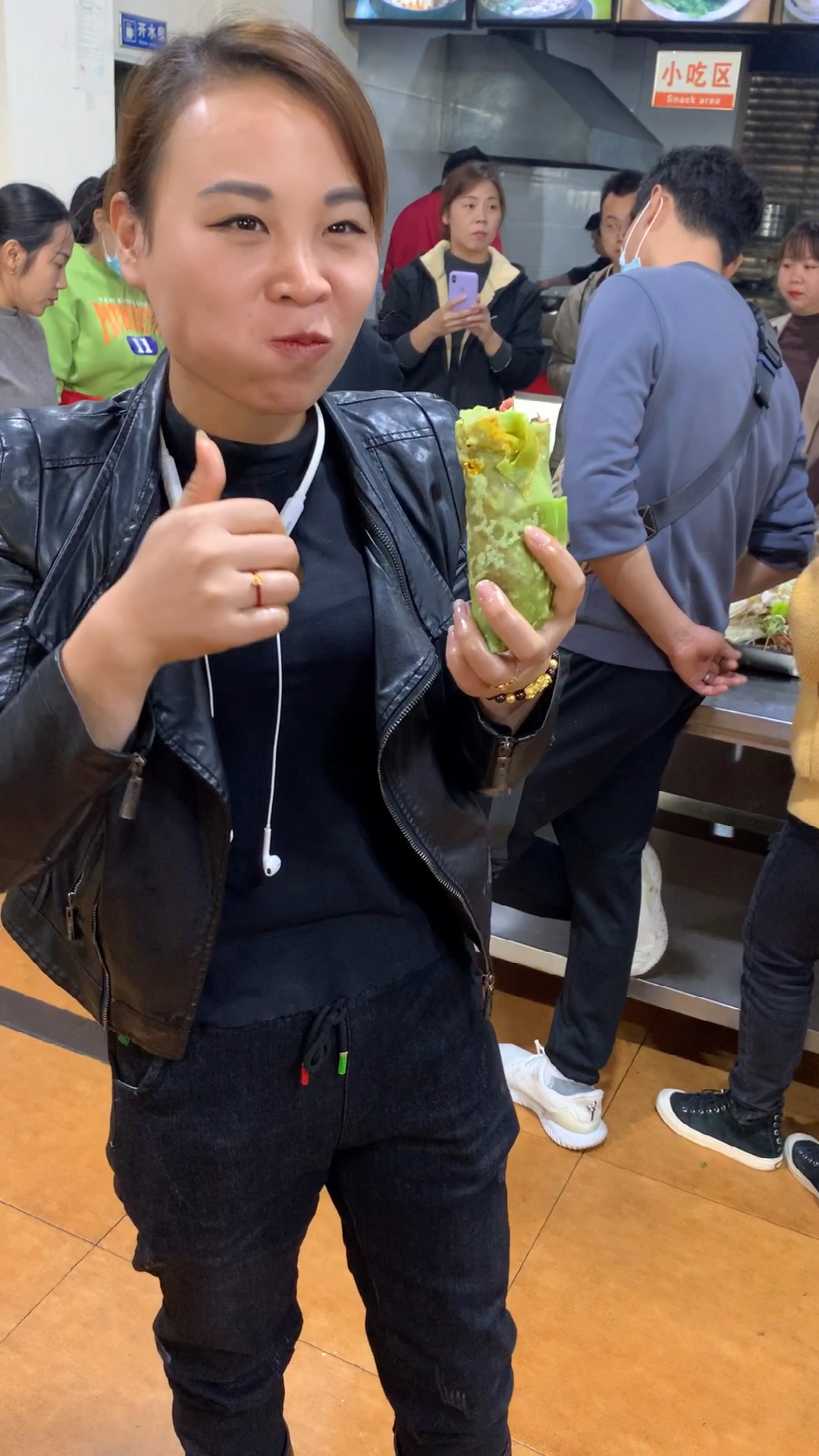 #卤肉卷饼#地摊创业