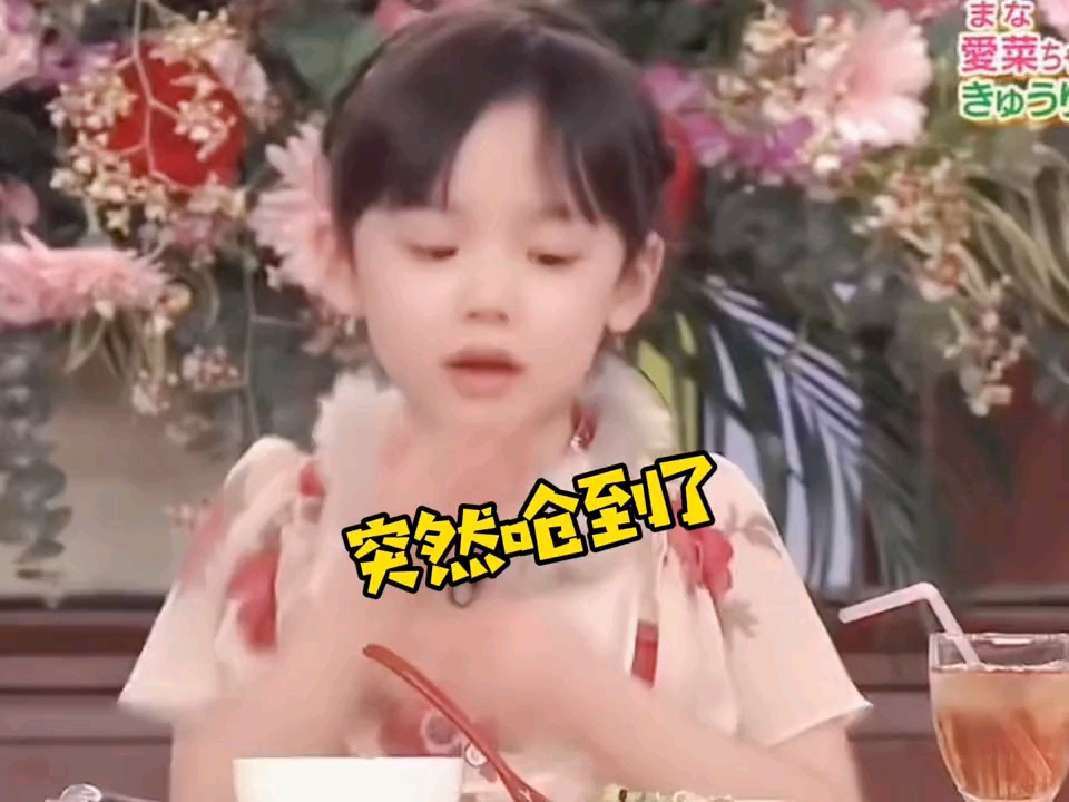 #芦田爱菜#小时候长这么可爱,长大怎么就嚼起了“口香糖”呢