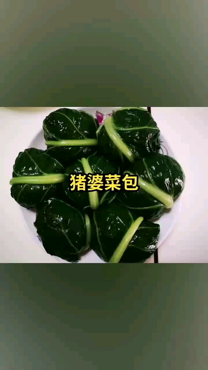 壮族美食猪婆菜包的做法