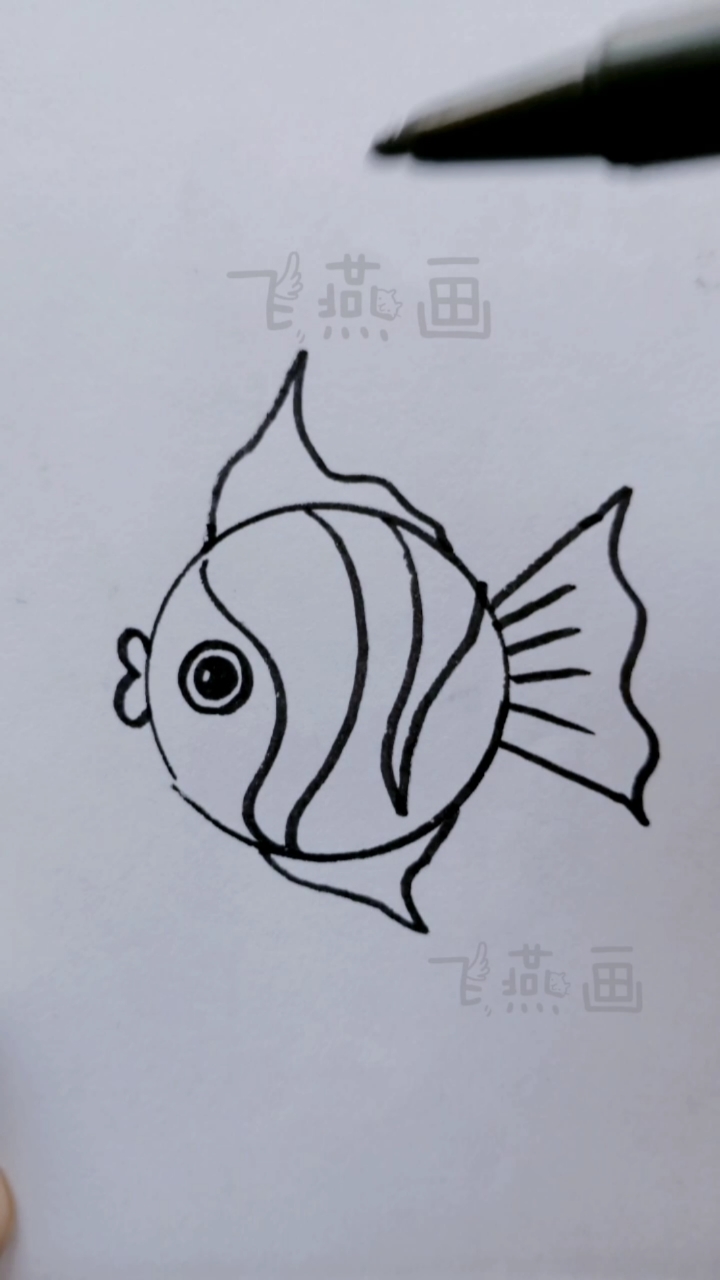 金鱼简笔画