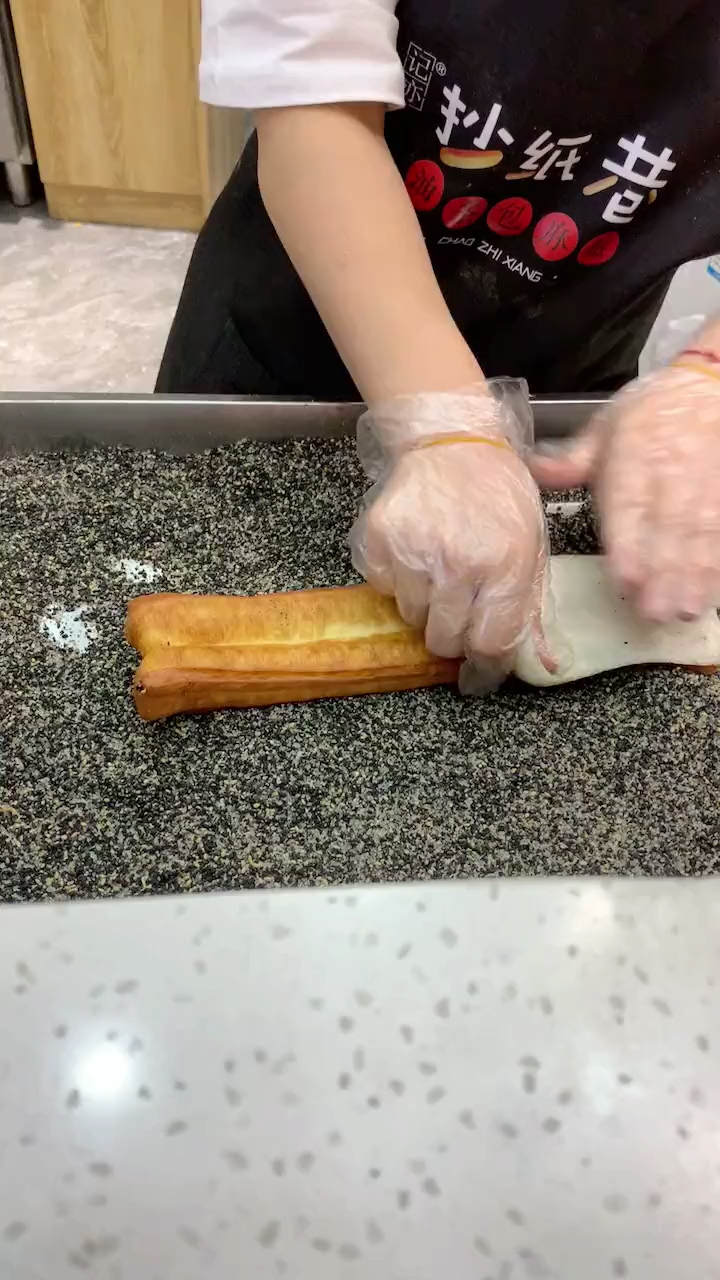 油条包麻糍吃过吗?