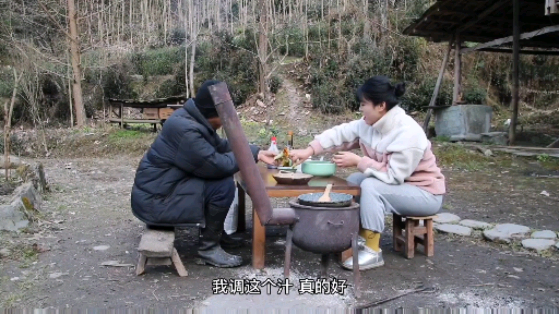 #晒晒我的春节美食#马齿苋可以做盐菜你知道吗?马齿苋可以做菜饼,你试过吗?(五)