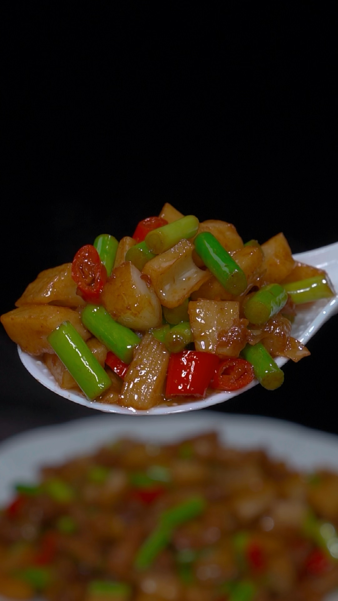 家常菜小炒酱味道非常好吃