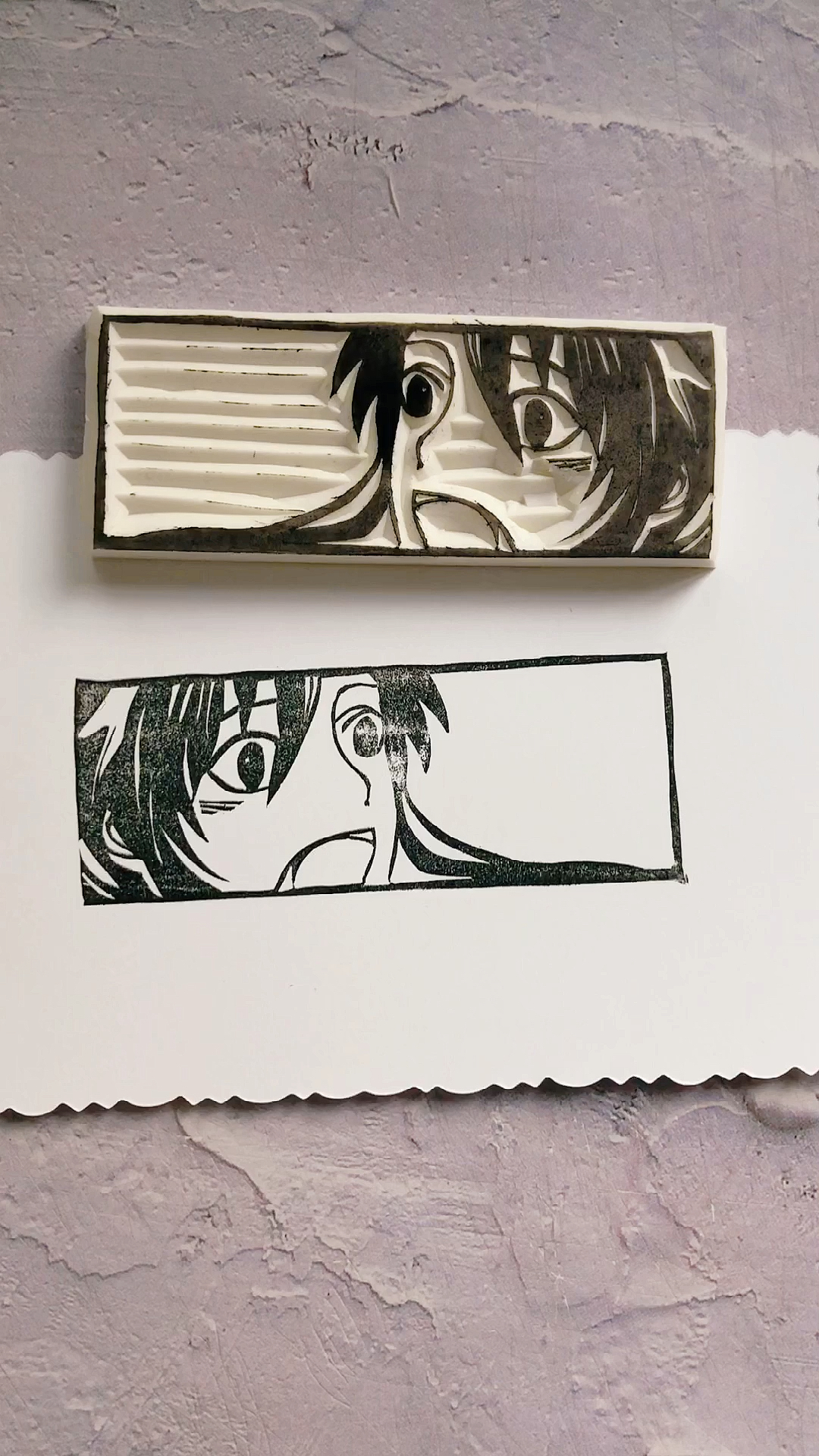 #魔道祖师#拿出你不用的橡皮来做一个橡皮章吧