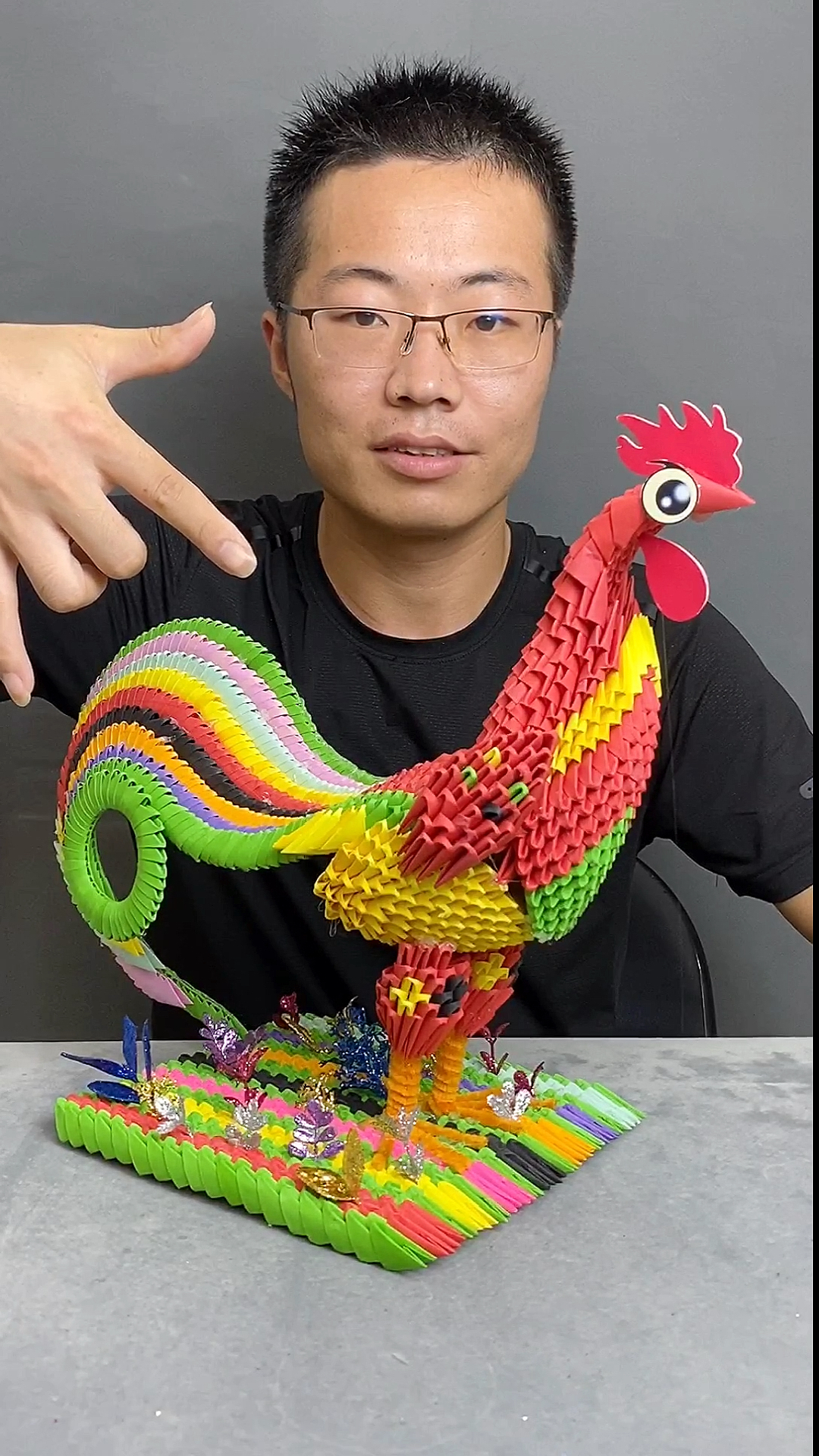 #音为有你#你见过这样的公鸡吗