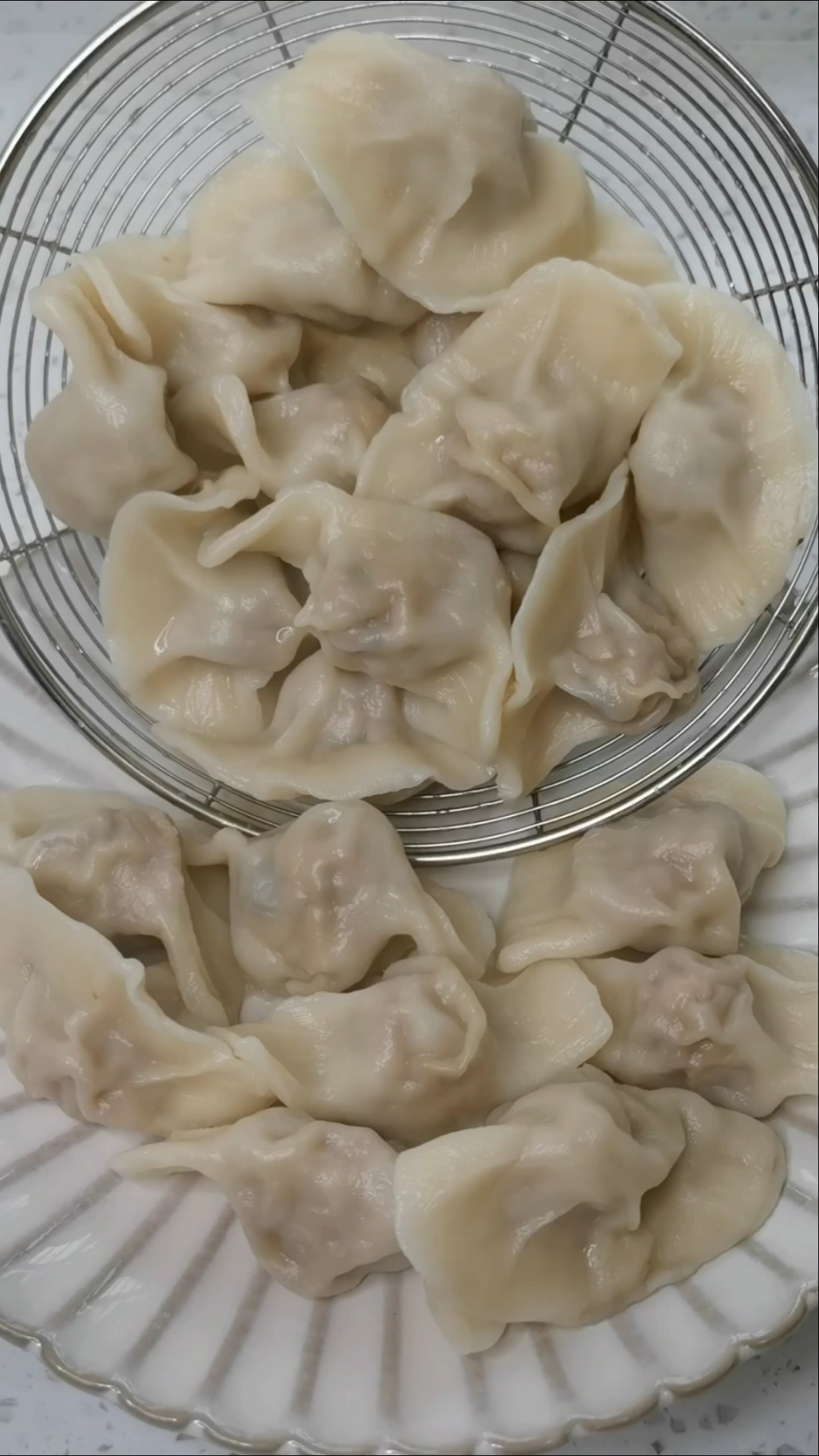 #深夜放毒#好吃不过水饺,香菇猪肉肉馅饺子怎么调?鲜香肉嫩,不输大饭店!