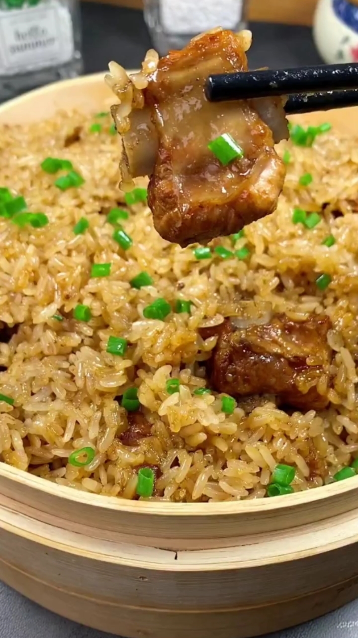 #美食#排骨糯米饭