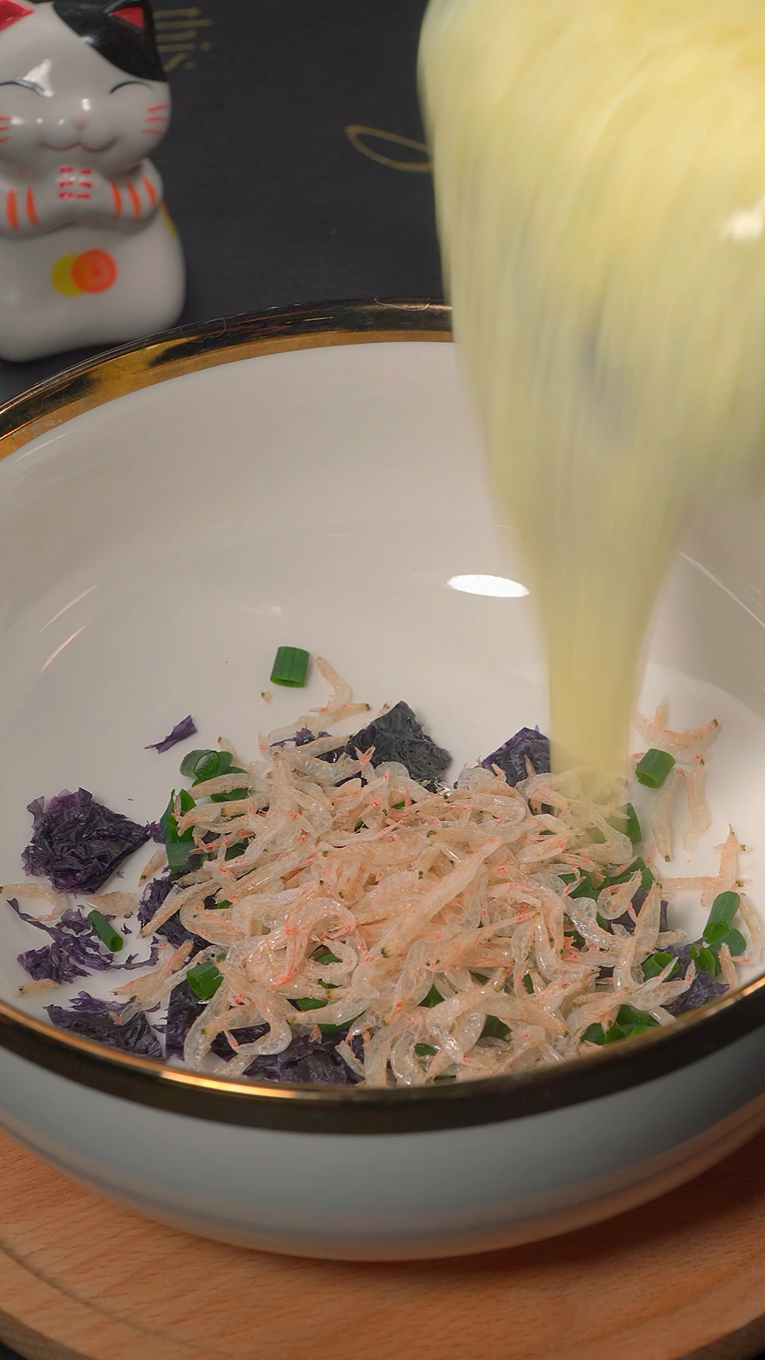 紫菜虾皮蛋花汤