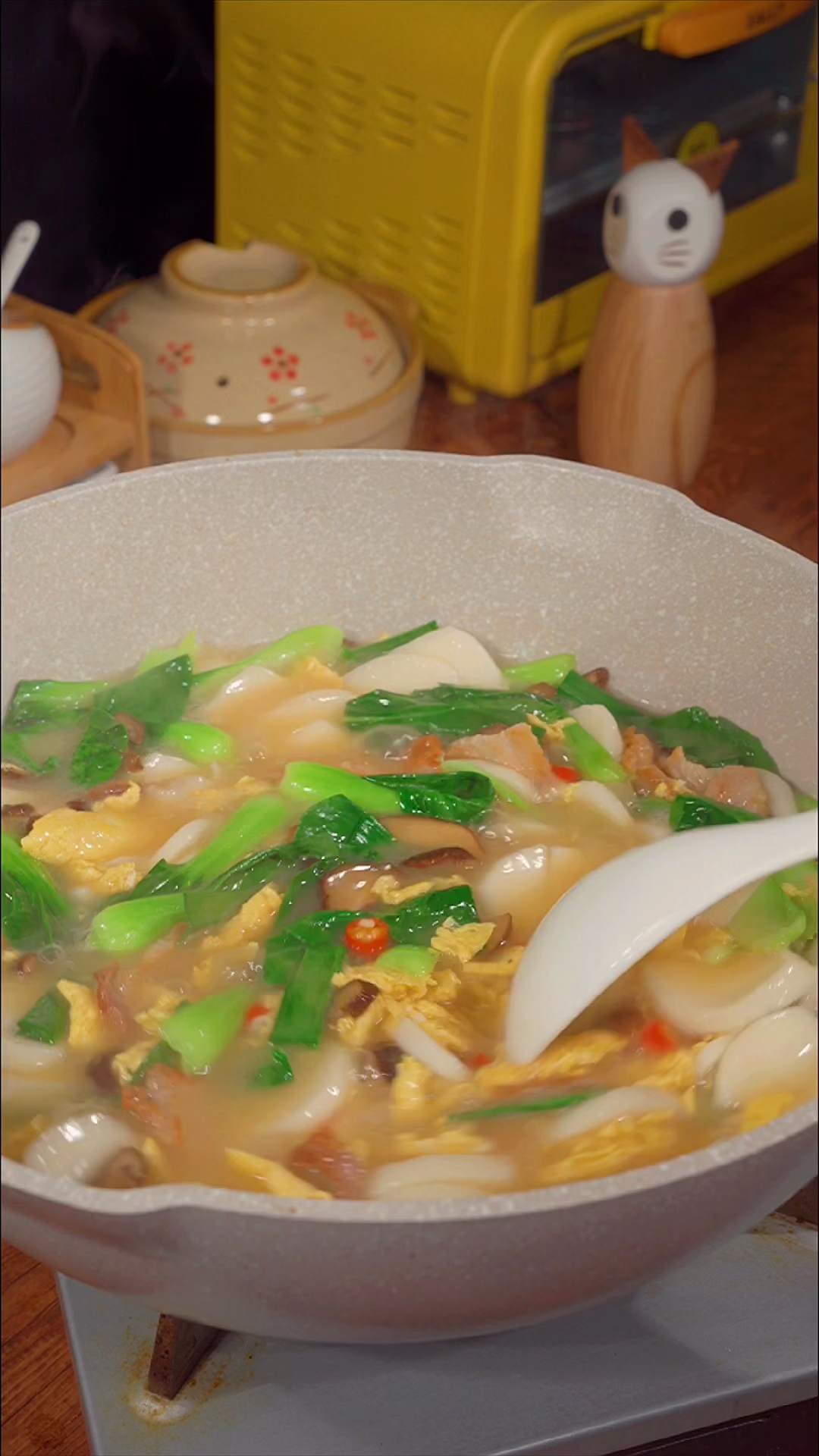 #美食#年糕像我这样煮,好吃得不像话